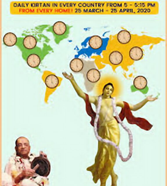 Global Non-Stop Sankirtan Yajna from Your Home