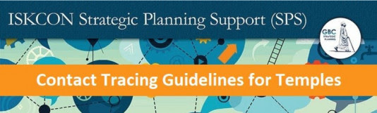 Contact tracing guidelines for temples by SPS