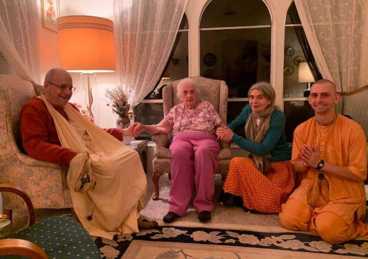 “ISKCON’s Mother” leaves her body