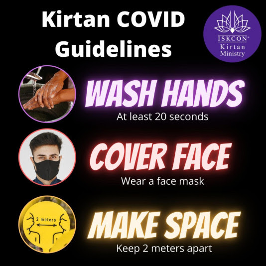 Kirtan COVID Guidelines (from Kirtan Ministry)