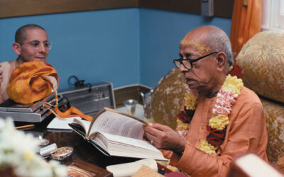 VERSE & SRILA PRABHUPADA’S TALK FOR TODAY