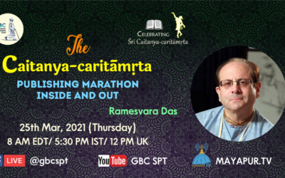 The Caitanya-caritāmṛta Publishing Marathon Inside and Out