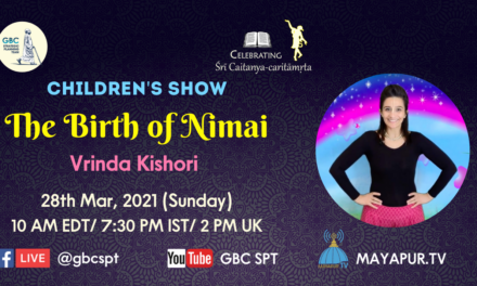 Children’s Show-The Birth of Nimai