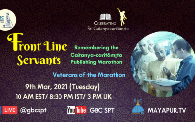 Frontline servants: Remembering the Śrī Caitanya-caritāmṛta publishing marathon