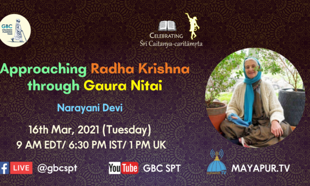 Approaching Radha Krsna through Gaura Nitai