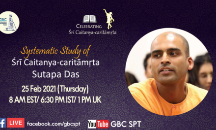 Systematic study of Śrī Caitanya-caritāmṛta