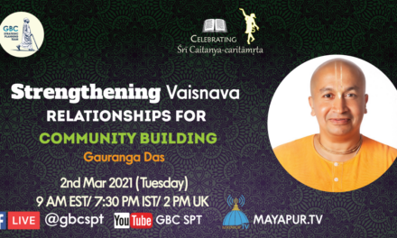 Strengthening Vaisnava relationships for community building