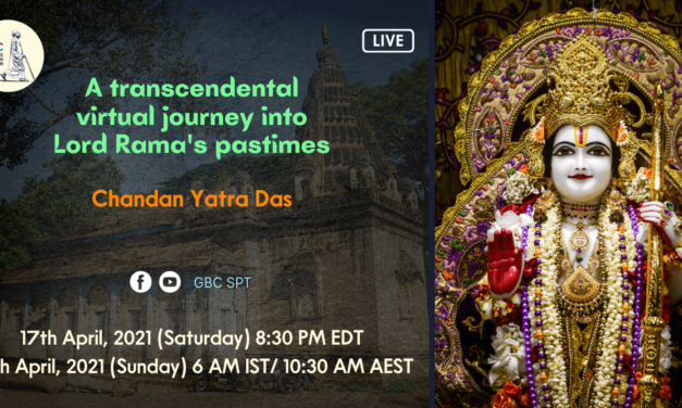 A transcendental virtual journey into Lord Rama’s pastimes