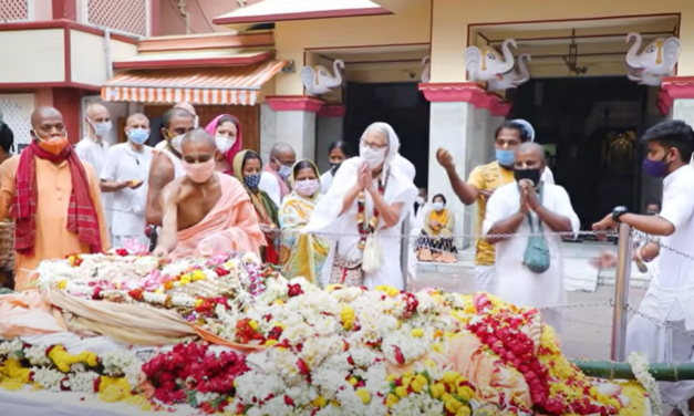 Documentary video of Pankajanghri Prabhu’s final rites