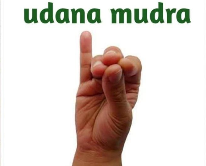Udana Mudra for increasing the oxygen level immediately