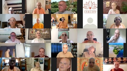 First Ever Online Diksa Guru Conference: The Challenges of Being a Guru in ISKCON