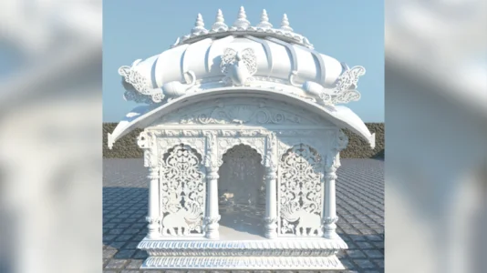 His Holiness Bhakti Charu Swami Maharaja’s Samadhi in Mayapur